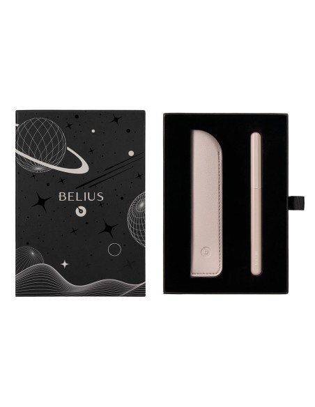 Pluma y funda de similpiel belius space b color minimalista gris tinta azul caja de diseno Pluma y funda de similpiel belius space b color minimalista gris tinta azul caja de diseno