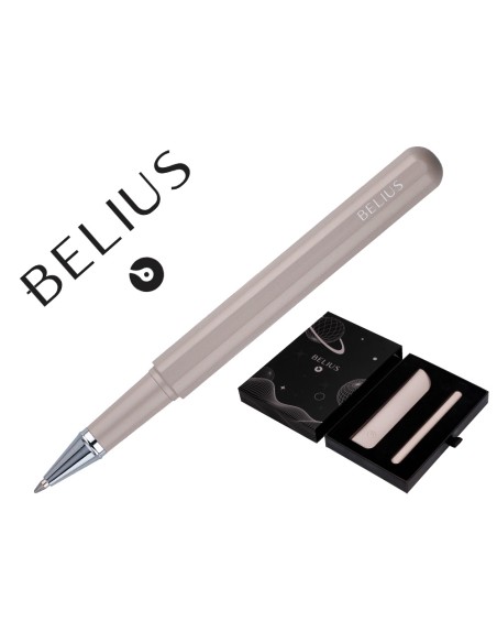 Roller y funda de similpiel belius space b color minimalista gris tinta azul caja de diseno Roller y funda de similpiel belius space b color minimalista gris tinta azul caja de diseno