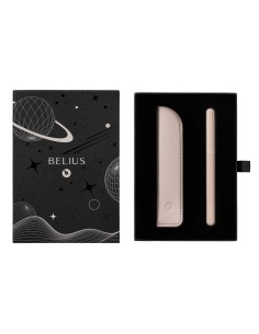 Roller y funda de similpiel belius space b color minimalista gris tinta azul caja de diseno