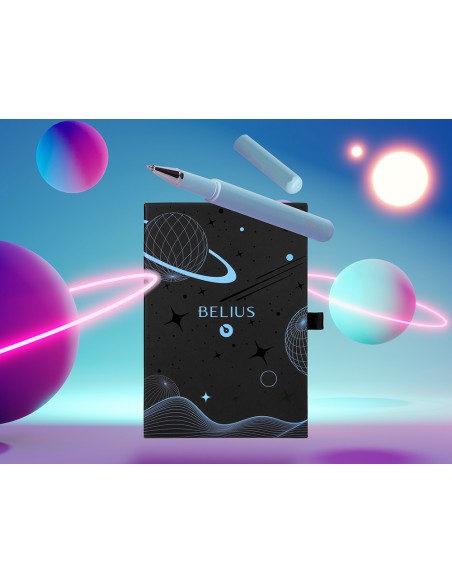 Roller y funda de similpiel belius space b color minimalista azul tinta azul caja de diseno Roller y funda de similpiel belius space b color minimalista azul tinta azul caja de diseno