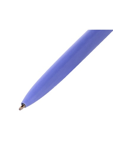 Boligrafo belius rose aluminio color lavanda oro rosa tinta azul caja de diseno