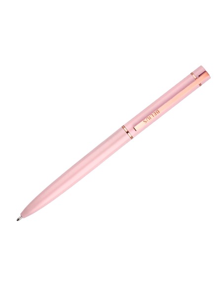 Boligrafo belius rose aluminio color rosa oro rosa tinta azul caja de diseno Boligrafo belius rose aluminio color rosa oro rosa tinta azul caja de diseno