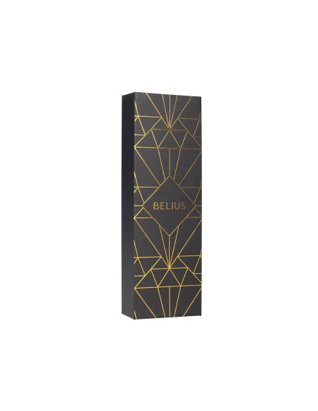 Boligrafo belius soiree aluminio color art deco negro y dorado tinta azul caja de diseno Boligrafo belius soiree aluminio color art deco negro y dorado tinta azul caja de diseno