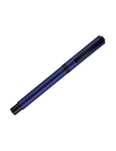 Roller belius turbo aluminio color azul y negro tinta azul caja de diseno