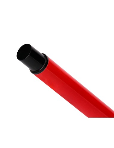 Roller belius turbo aluminio color rojo y negro tinta azul caja de diseno