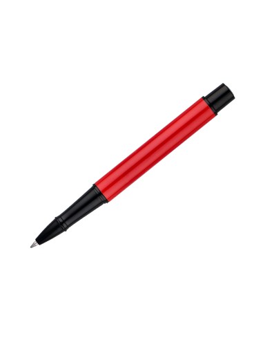 Roller belius turbo aluminio color rojo y negro tinta azul caja de diseno