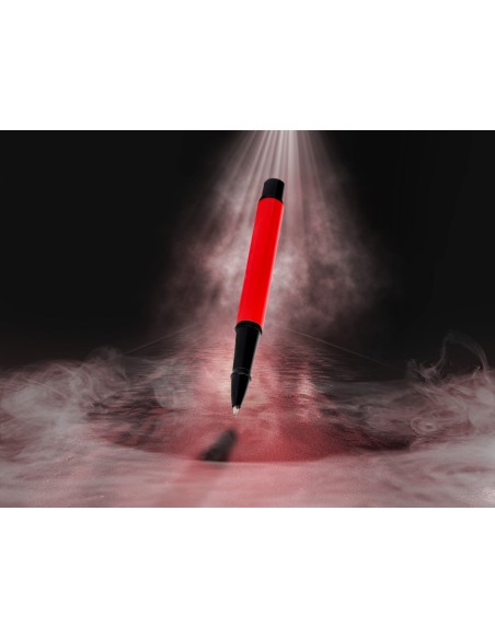 Boligrafo belius turbo aluminio color rojo y negro tinta azul caja de diseno Boligrafo belius turbo aluminio color rojo y negro tinta azul caja de diseno