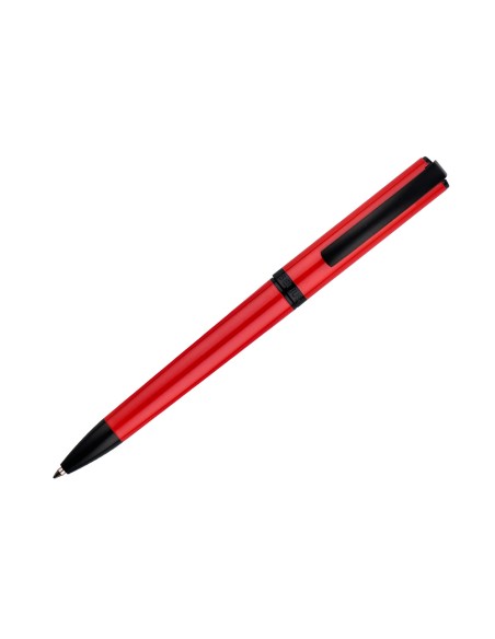 Boligrafo belius turbo aluminio color rojo y negro tinta azul caja de diseno Boligrafo belius turbo aluminio color rojo y negro tinta azul caja de diseno