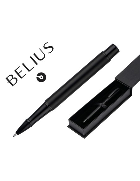 Roller belius turbo aluminio color negro tinta azul caja de diseno Roller belius turbo aluminio color negro tinta azul caja de diseno