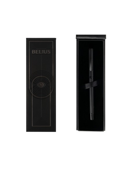 Roller belius turbo aluminio color negro tinta azul caja de diseno Roller belius turbo aluminio color negro tinta azul caja de diseno