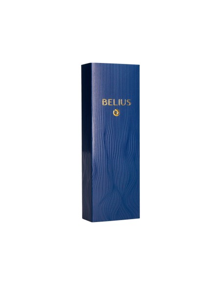 Boligrafo belius neptuno aluminio textura wavy color azul marino tinta azul caja de diseno Boligrafo belius neptuno aluminio textura wavy color azul marino tinta azul caja de diseno