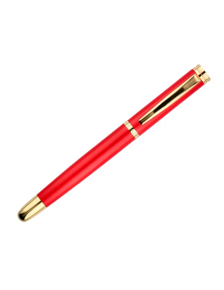 Pluma belius passion dor aluminio textura cepillada color rojo y dorado tinta azul caja de diseno Pluma belius passion dor aluminio textura cepillada color rojo y dorado tinta azul caja de diseno