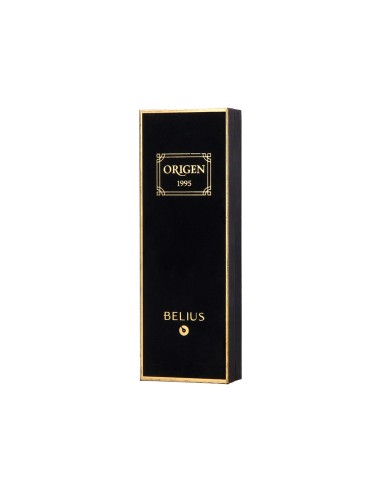 Roller belius origen 1995 aluminio textura cepillada color negro tinta negra caja de diseno
