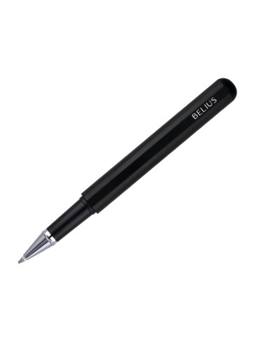 Roller y funda de similpiel belius space b color minimalista negro tinta azul caja de diseno