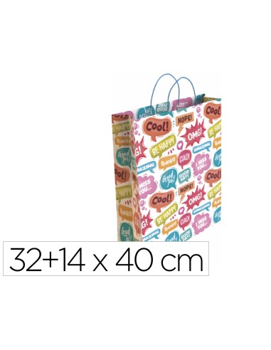 Bolsa para regalo basika ta2301 l 3214x40 cm
