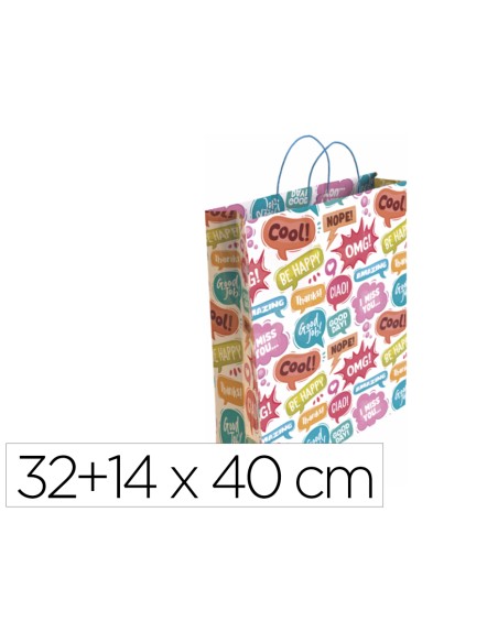 Bolsa para regalo basika ta2301 l 3214x40 cm