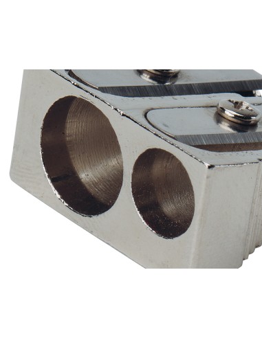 Sacapuntas q connect metalico 2 usos cuna