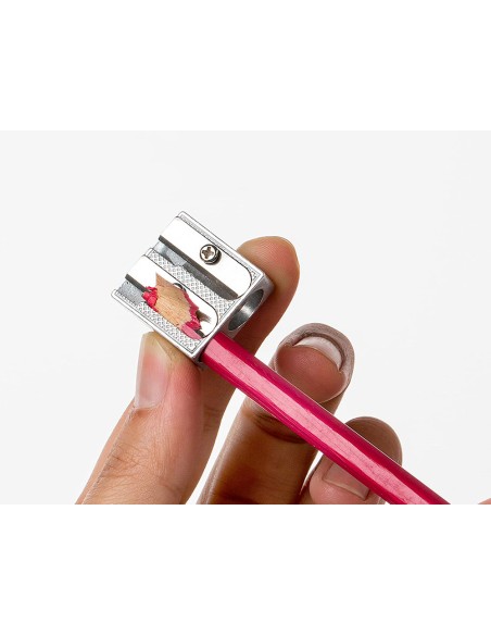 Sacapuntas q connect metalico 2 usos cuna