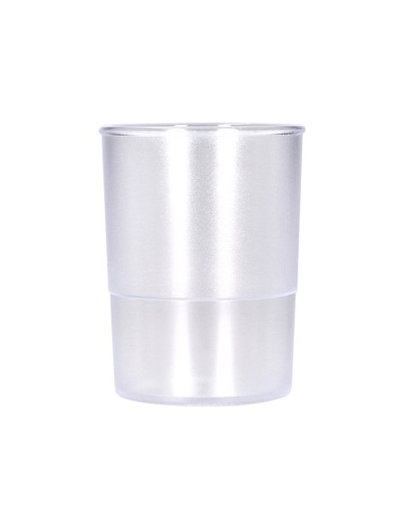 Cubilete portalapices q connect transparente plastico diametro 75 mm alto 100 mm