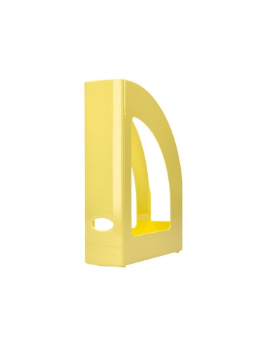 Revistero plastico q connect color amarillo pastel 320x250x80 mm