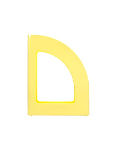 Revistero plastico q connect color amarillo pastel 320x250x80 mm