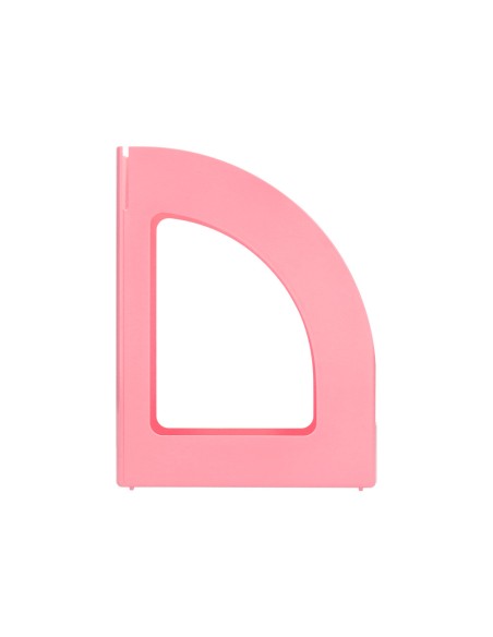 Revistero plastico q connect color rosa pastel 320x250x80 mm