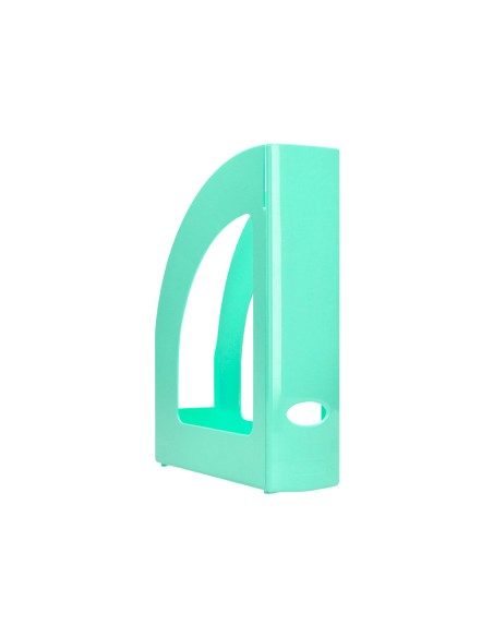 Revistero plastico q connect color menta 320x250x80 mm