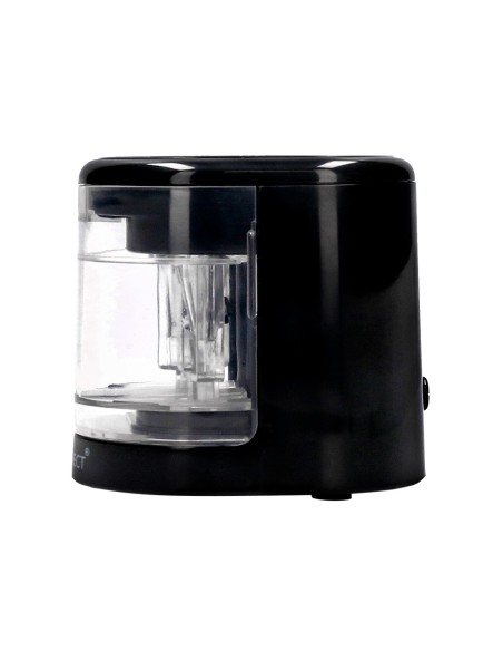 Sacapuntas q connect kf14568 electrico de sobremesa cable usb 4 pilas aa afila cuchilla diametros de 6 a 12mm dos usos