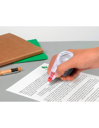 Corrector q connect cinta blanco 5 mm x 12 mt