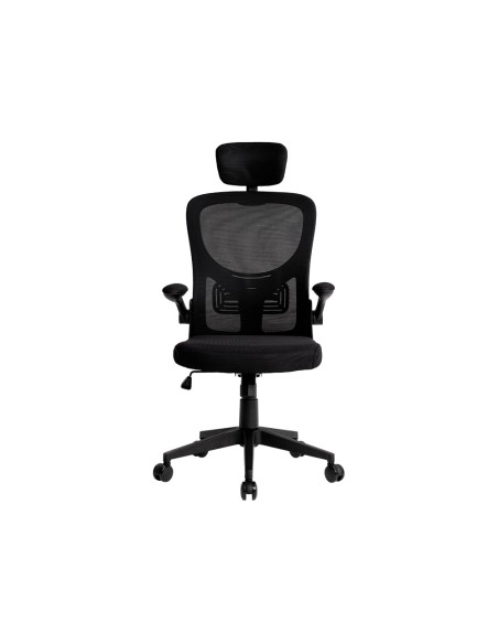 Silla q connect ergonomica pal ermo malla base nylon alt max 1300 anc 610 prof 600 ruedas premium color negro Silla q connect ergonomica pal ermo malla base nylon alt max 1300 anc 610 prof 600 ruedas premium color negro