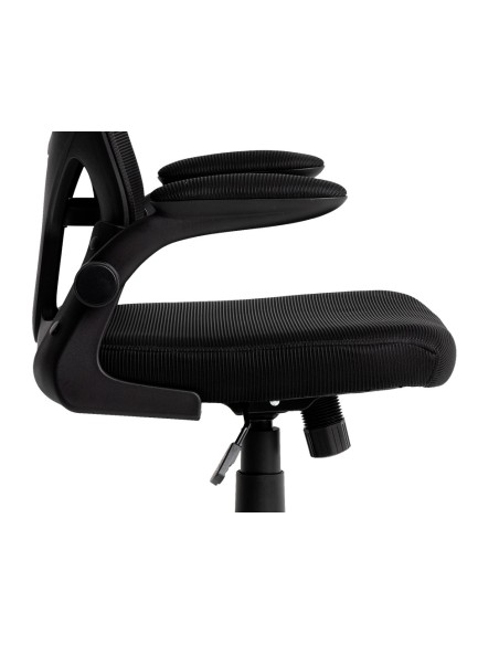 Silla q connect ergonomica pal ermo malla base nylon alt max 1300 anc 610 prof 600 ruedas premium color negro Silla q connect ergonomica pal ermo malla base nylon alt max 1300 anc 610 prof 600 ruedas premium color negro