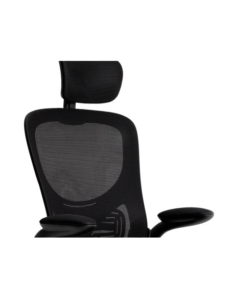 Silla q connect ergonomica pal ermo malla base nylon alt max 1300 anc 610 prof 600 ruedas premium color negro Silla q connect ergonomica pal ermo malla base nylon alt max 1300 anc 610 prof 600 ruedas premium color negro