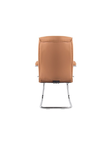 Silla q connect escritorio mod ena simil piel base metalica alt max 1050 anc 630 prof 650 color crema Silla q connect escritorio mod ena simil piel base metalica alt max 1050 anc 630 prof 650 color crema