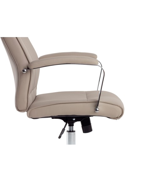 Silla q connect direccion mode na simil piel base metalica alt max 1210 anc 630 prof 650 mm ruedas premium color gris Silla q connect direccion mode na simil piel base metalica alt max 1210 anc 630 prof 650 mm ruedas premium color gris