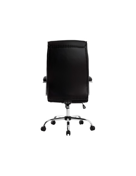 Silla q connect direccion mode na simil piel base metalica alt max 1210 anc 630 prof 650 mm ruedas premium color negro Silla q connect direccion mode na simil piel base metalica alt max 1210 anc 630 prof 650 mm ruedas premium color negro