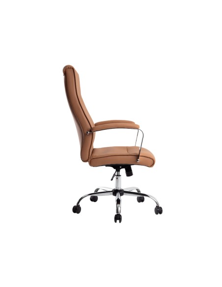 Silla q connect direccion mode na simil piel base metalica alt max 1210 anc 630 prof 650 mm ruedas premium color crema Silla q connect direccion mode na simil piel base metalica alt max 1210 anc 630 prof 650 mm ruedas premium color crema
