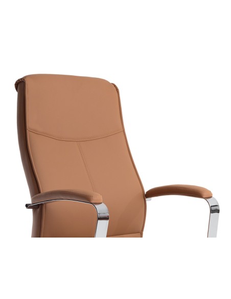 Silla q connect direccion mode na simil piel base metalica alt max 1210 anc 630 prof 650 mm ruedas premium color crema Silla q connect direccion mode na simil piel base metalica alt max 1210 anc 630 prof 650 mm ruedas premium color crema