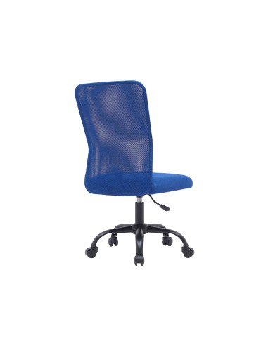 Silla q connect oficina parma malla sin reposabrazos alt max 990 anc 480 prof 590 color azul