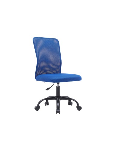 Silla q connect oficina parma malla sin reposabrazos alt max 990 anc 480 prof 590 color azul