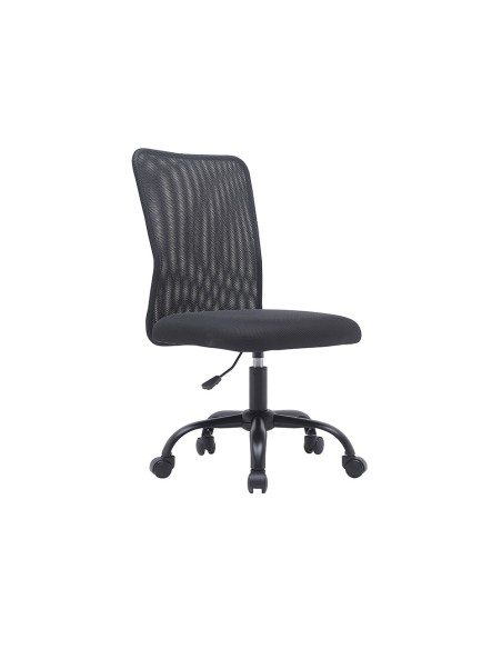 Silla q connect oficina parma malla sin reposabrazos alt max 990 anc 480 prof 590 color negro Silla q connect oficina parma malla sin reposabrazos alt max 990 anc 480 prof 590 color negro