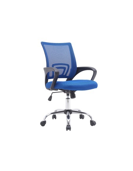 Silla q connect oficina siena malla base metalica alt max 1000 anc 560 prof 570 ruedas premium color negro azul Silla q connect oficina siena malla base metalica alt max 1000 anc 560 prof 570 ruedas premium color negro azul