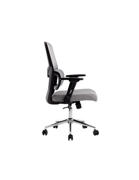 Silla q connect oficina lucca malla base metalica alt max 1090 anc 700 prof 650 ruedas premium color negro gris Silla q connect oficina lucca malla base metalica alt max 1090 anc 700 prof 650 ruedas premium color negro gris