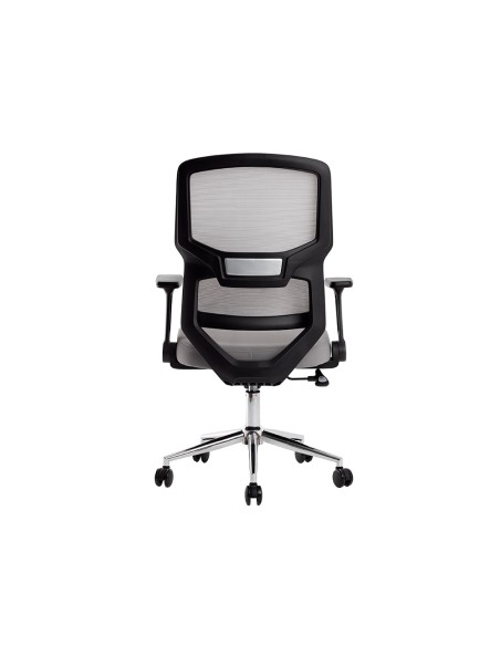 Silla q connect oficina lucca malla base metalica alt max 1090 anc 700 prof 650 ruedas premium color negro gris Silla q connect oficina lucca malla base metalica alt max 1090 anc 700 prof 650 ruedas premium color negro gris