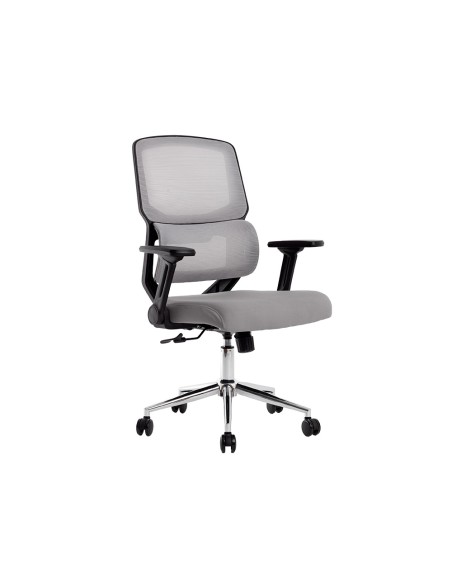 Silla q connect oficina lucca malla base metalica alt max 1090 anc 700 prof 650 ruedas premium color negro gris Silla q connect oficina lucca malla base metalica alt max 1090 anc 700 prof 650 ruedas premium color negro gris