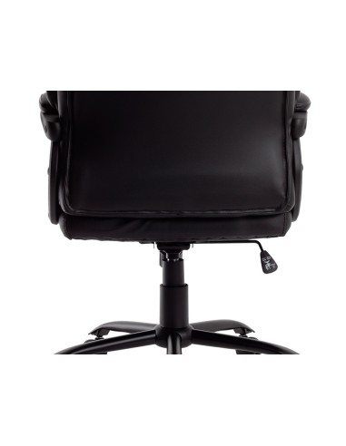 Silla q connect direccion bolz ano simil piel base metalica alt max 1260 anc 650 prof 730 mm ruedas premium color negro