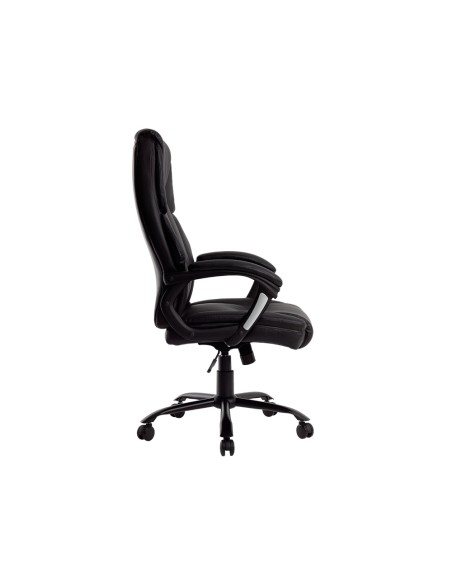Silla q connect direccion bolz ano simil piel base metalica alt max 1260 anc 650 prof 730 mm ruedas premium color negro Silla q connect direccion bolz ano simil piel base metalica alt max 1260 anc 650 prof 730 mm ruedas premium color negro