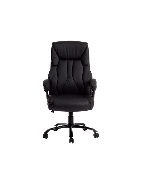 Silla q connect direccion bolz ano simil piel base metalica alt max 1260 anc 650 prof 730 mm ruedas premium color negro Silla q connect direccion bolz ano simil piel base metalica alt max 1260 anc 650 prof 730 mm ruedas premium color negro