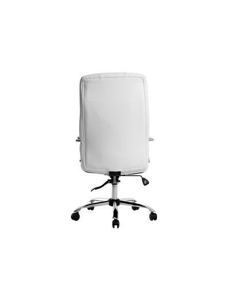 Silla q connect direccion piav e simil piel base metalica alt max 1250 anc 610 prof 700 mm ruedas premium color blanco Silla q connect direccion piav e simil piel base metalica alt max 1250 anc 610 prof 700 mm ruedas premium color blanco