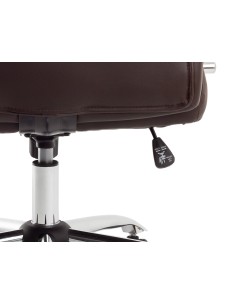Silla q connect direccion vero na simil piel base metalica alt max 1210 anc 650 prof 730 mm ruedas premium color marron