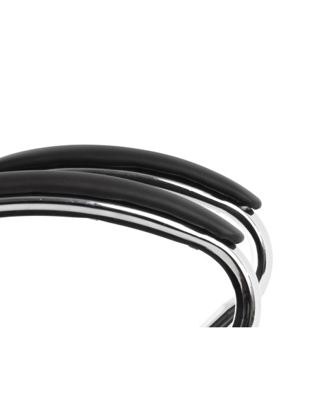 Silla q connect direccion vero na simil piel base metalica alt max 1210 anc 650 prof 730 mm ruedas premium color negro Silla q connect direccion vero na simil piel base metalica alt max 1210 anc 650 prof 730 mm ruedas premium color negro